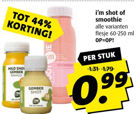 Fruitsmoothie Folder Aanbieding Bij Boni Details