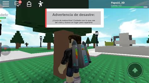 SOBREVIVE A Los DESASTRES NATURALES En ROBLOX PapuLG XD ROBLOX