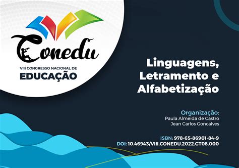 CONEDU Linguagens Letramento e Alfabetização Plataforma Espaço Digital