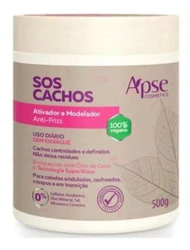 Ativador Cachos Modelador Anti Frizz Apse MercadoLivre