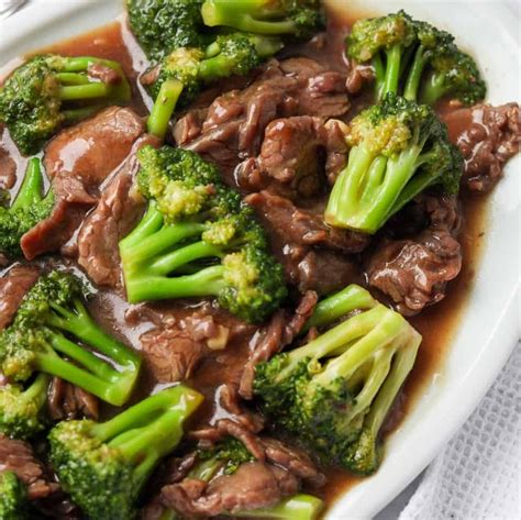 Chinese Beef And Broccoli Tender Beef Stir Fried With Broccoli In A