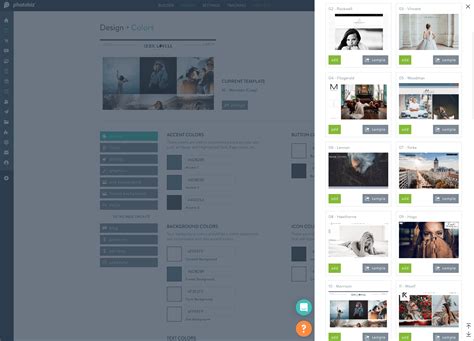 Change Your PhotoBiz Template Anytime With One Click PhotoBiz