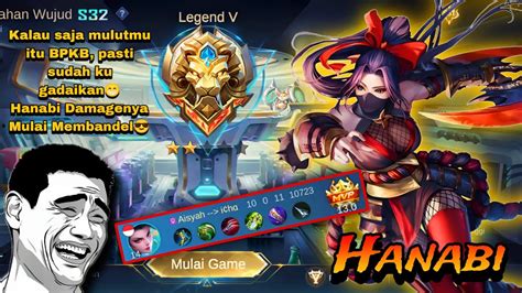 CARA MAIN HANABI META SEKARANG HANABI IMMUNE BUILD HANABI TERSAKIT