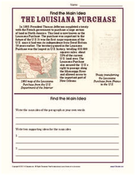 Louisiana Purchase Lesson Plans Worksheets Lesson Planet