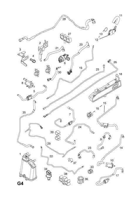 Opel Vectra C Fuel Evaporation Pipes And Fittings Opel Epc Online