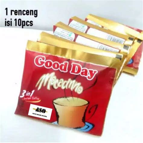 Jual Good Day Moccacino Sachet Gram Renceng All Variant Isi