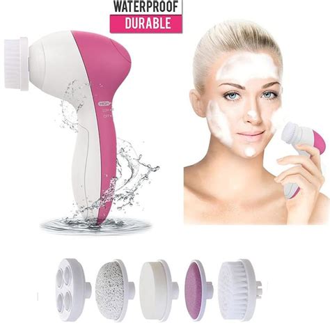 5 In 1 Electric Facial Cleanser In 2020 Electric Facial Cleanser Beauty Care Skin Care Spa