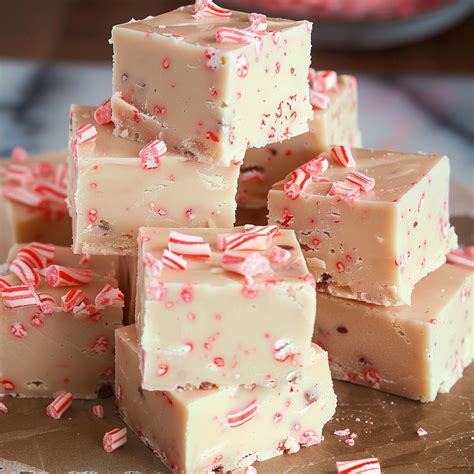 Candy Cane Fudge Recipes