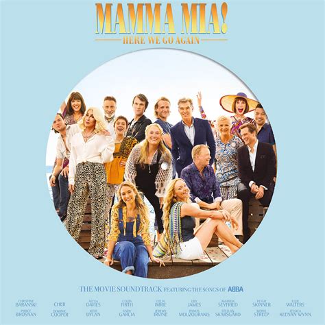 ‘mamma Mia Here We Go Again Soundtrack For Picture Disc Release