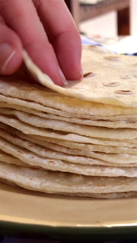 Una Receta Bien Fcil Y Rpida Para Hacer Tortillas De Trigo Mexicanas