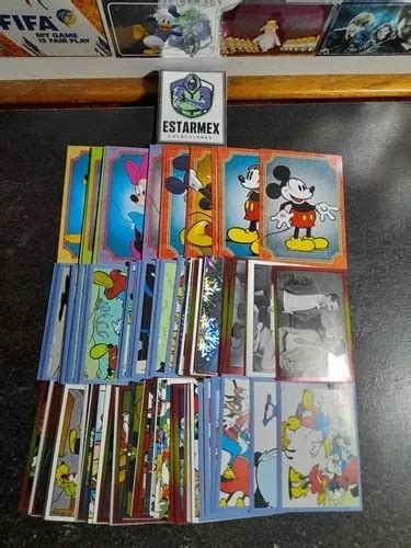 Set De Estampas Y Tarjetas Del Lbum Mickey Mouse Panini Meses Sin