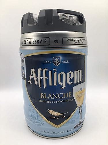 Affligem Blanche Bière blanche d Abbaye Fut 5 litres Beertender 4