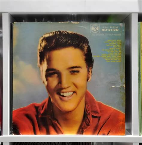 ELVIS PRESLEY Elvis Vinyl LP RCA RD27120 Mono 1959 10 00