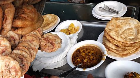 Sadiq Halwa Puri Nashta Desi Ghee Halwa Puri With Mutton Chicken