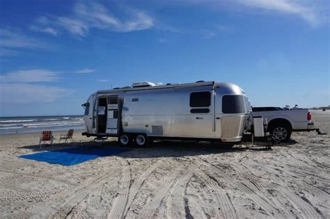 Rv Camping On The Beach At Port Aransas Texas For Sandfest 2019