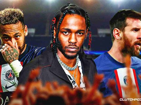 Le Célèbre Rappeur Américain Kendrick Lamar Inclut Lionel Messi Et