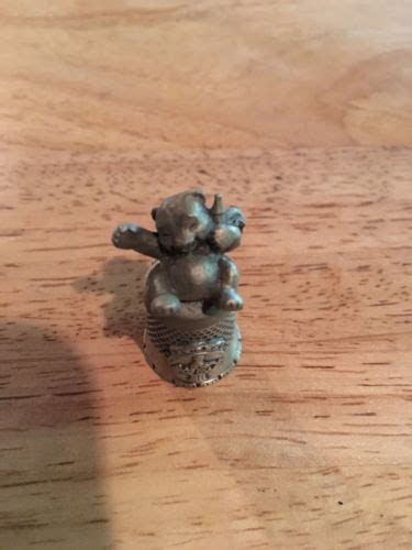 Pewter Coca Cola Thimble With Polar Bear Antique Price Guide