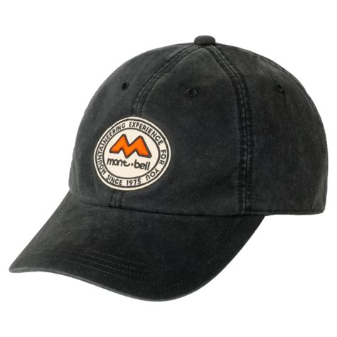 washed  cotton cap  montbell america