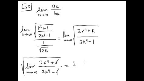 Limit Comparison Test 2 Youtube