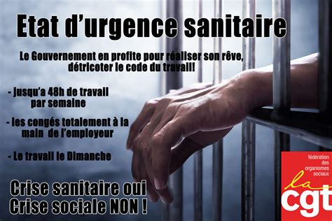 Covid La Loi Durgence Sanitaire La Cgt Malakoff Humanis