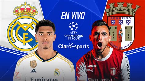 Partidos De Hoy Real Madrid Vs Braga De Champions League