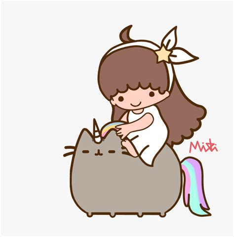 Unicorn Pusheen, HD Png Download - kindpng