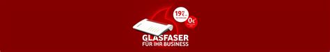 Glasfaser Internet für Unternehmen Vodafone