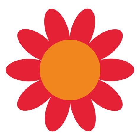 Red White And Blue Sunflower Svg