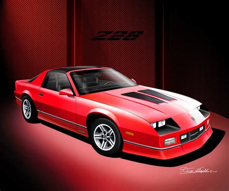 1987 1990 Chevrolet Camaro Art Prints By Danny Whitfield Comes In 8