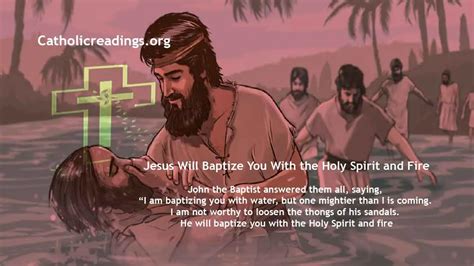 Jesus Will Baptize You With The Holy Spirit And Fire Matthew 11 2 11