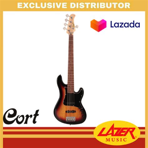 Cort Gb35jj Hard Maple Neck Active 5 String Jazz Bass Guitar With Bag Gb35jj Lazada Ph