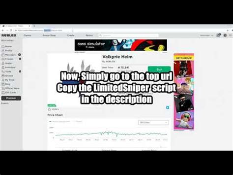 How To Snipe Limiteds On Roblox CHEAPER LIMITEDS PROFIT YouTube