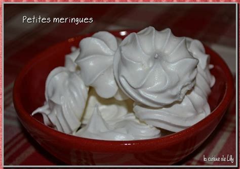 Petites Meringues La Cuisine De Lilly Meringue Dessert Petite