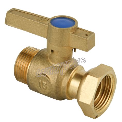 Acs Approved Cw N Brass Lockable Water Meter Ball Valve With