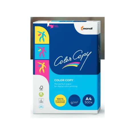 Papel Color Copy A4 160g 250h Mondi Papeleriana