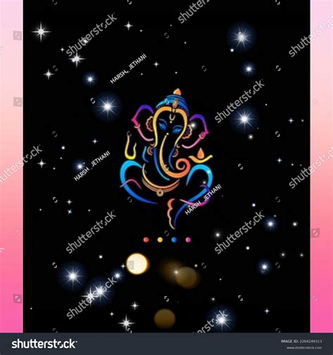 Lord Ganesh Hd Image Wallpaper Stock Illustration 2264249313 | Shutterstock