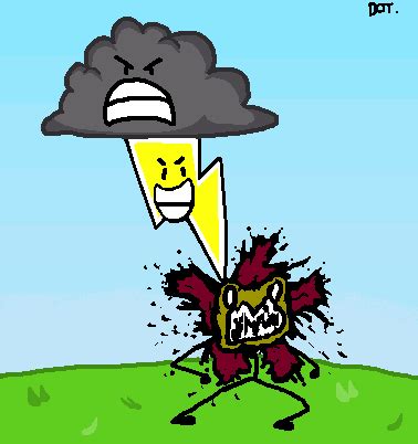 BFDI: Flower Getting Electrocuted to Death by Pac-Dot on Newgrounds