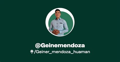 Geinemendoza Instagram Tiktok Linktree