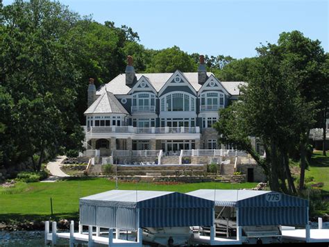 Lake Geneva Shingle Style Classique Fa Ade Milwaukee Par