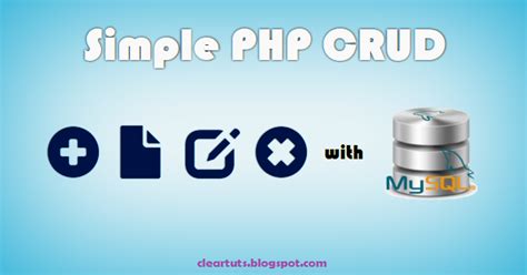 Simple Php Crud Operations With Mysql Coding Cage