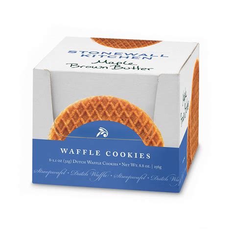 Maple Brown Butter Waffle Cookies Carolina Coffee Company