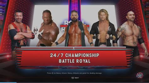 Wwe K Robert Roode Vs Batista Booker T Ziggler Hall Man Battle