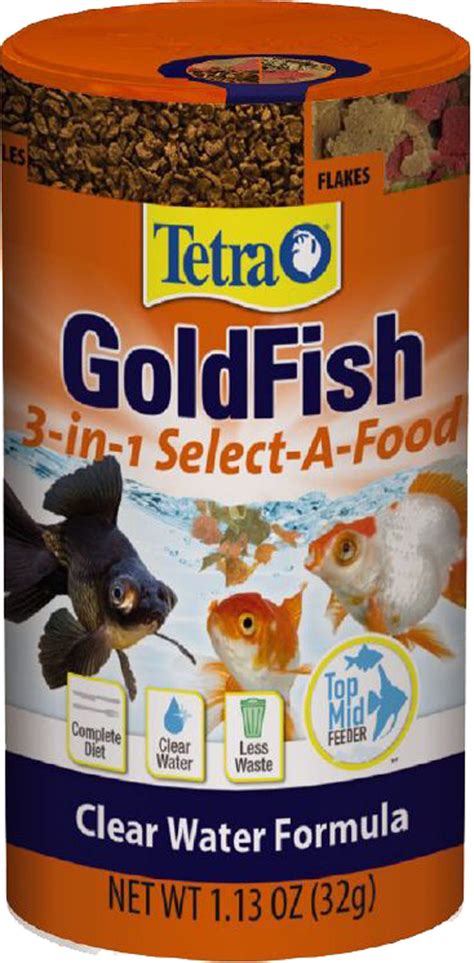 Tetra Goldfish 3 In 1 Select A Food My Pet Store And More Pet