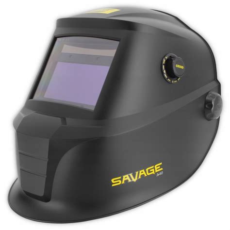 Сварочная маска SAVAGE A40 ESAB (черная) 0700000490 - цена, описание и ...