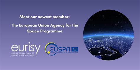 Meet Our New Member The European Union Agency For The Space Programme