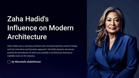 Zaha Hadids Influence On Modern Architecture Pdf