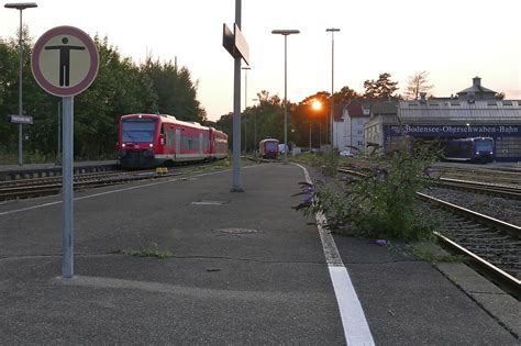 Als Rb Auf Der Fahrt Von Radolfzell Nach Friedrichshafen