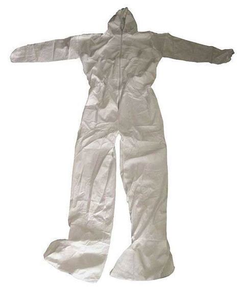 Condor 30c583 Hooded Disposable Coveralls 25 Pk White Microporous