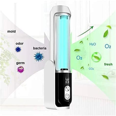 Uvc Light Sanitizer Portable Germicide Uv D Sinfection Lampe Taux De