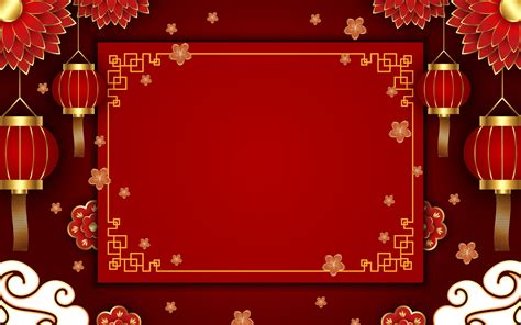 Chinese New Year Festivity Background Vector Art At Vecteezy